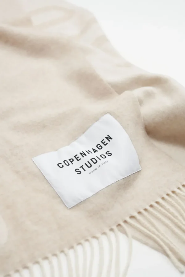 COPENHAGEN STUDIOS Sjaals^Cph Shawl 1 Wool Mix